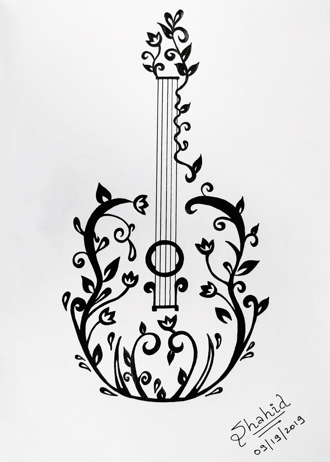 music drawings
