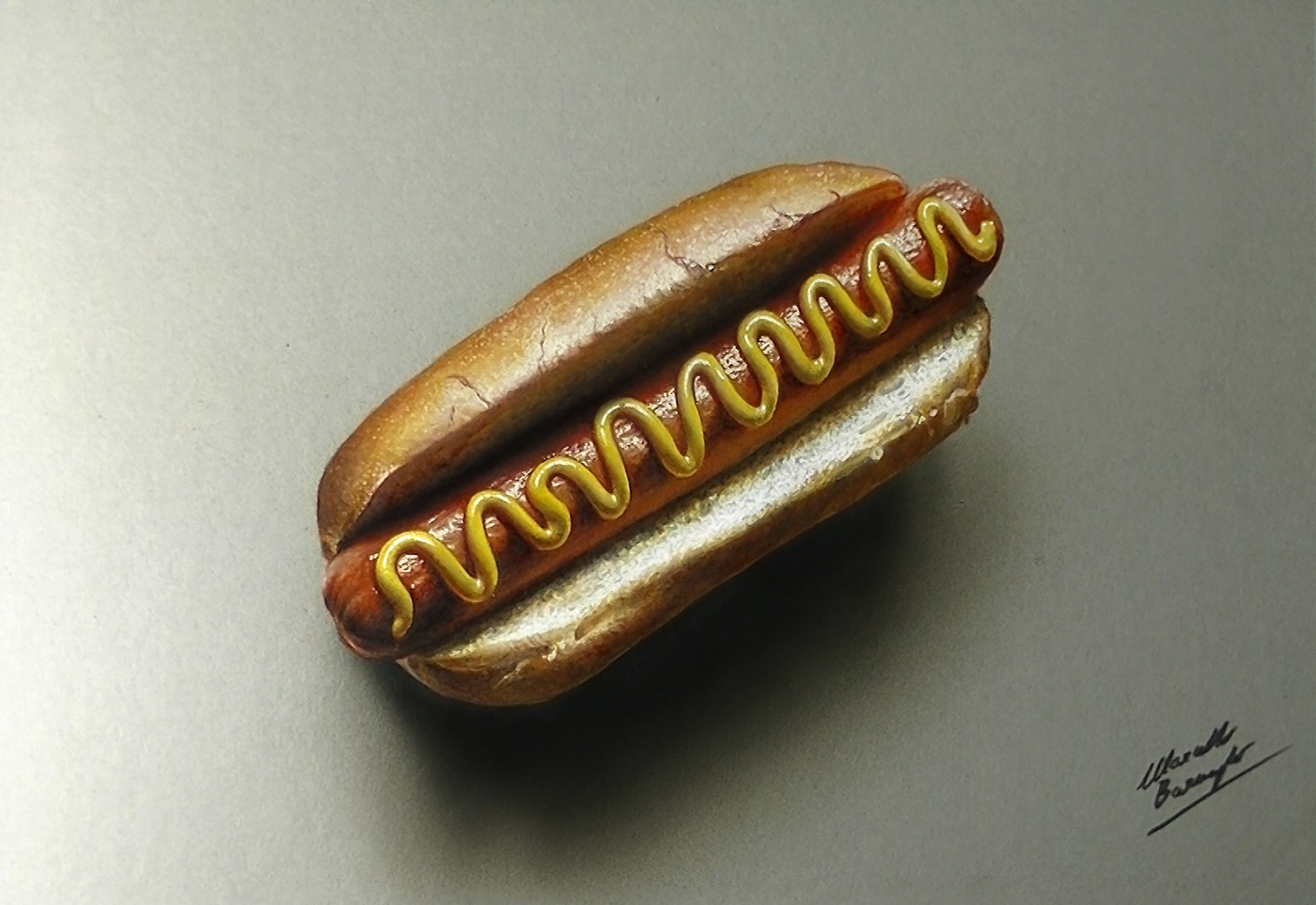 hot dog drawing
