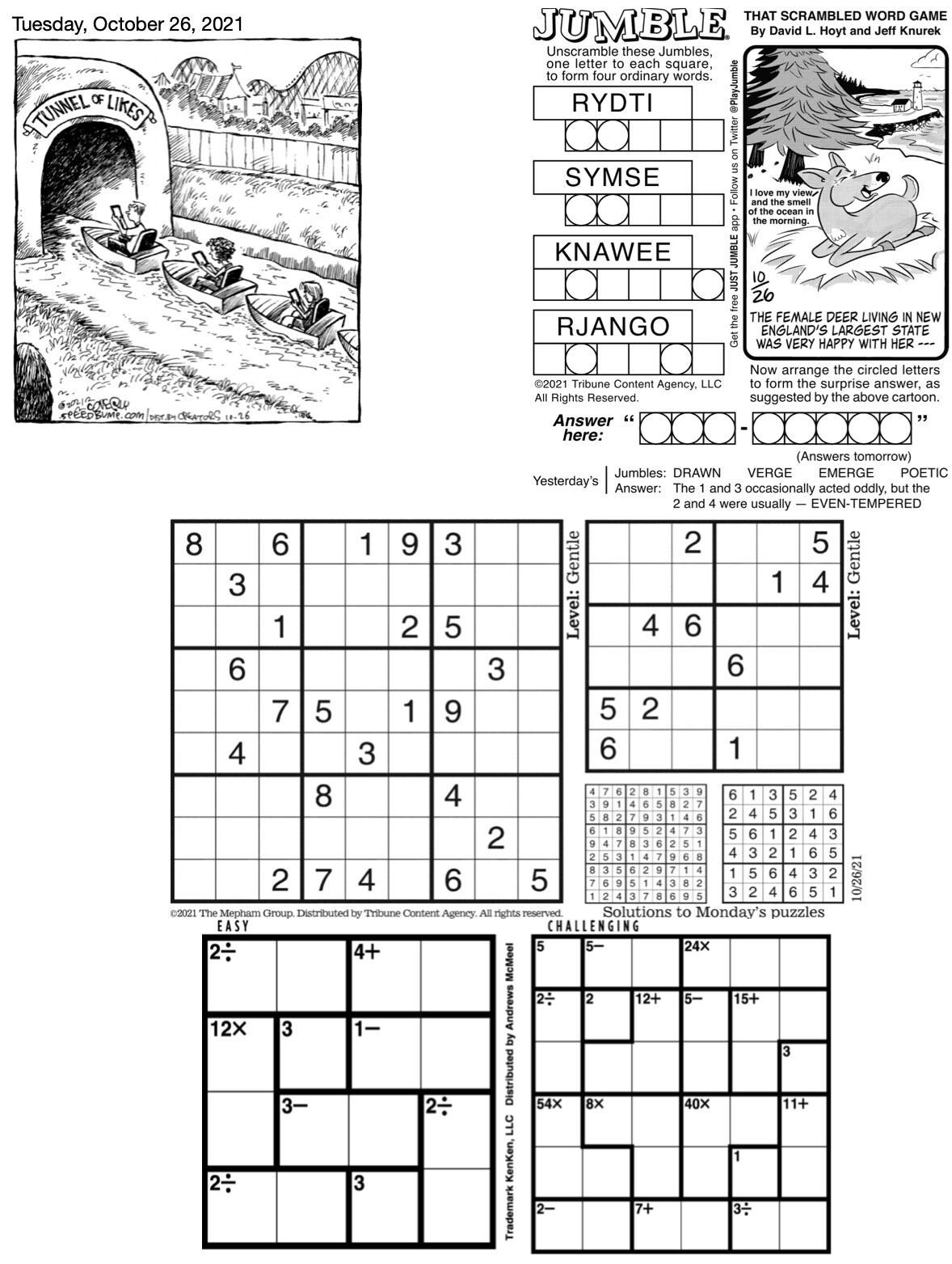 la times crossword puzzle today printable