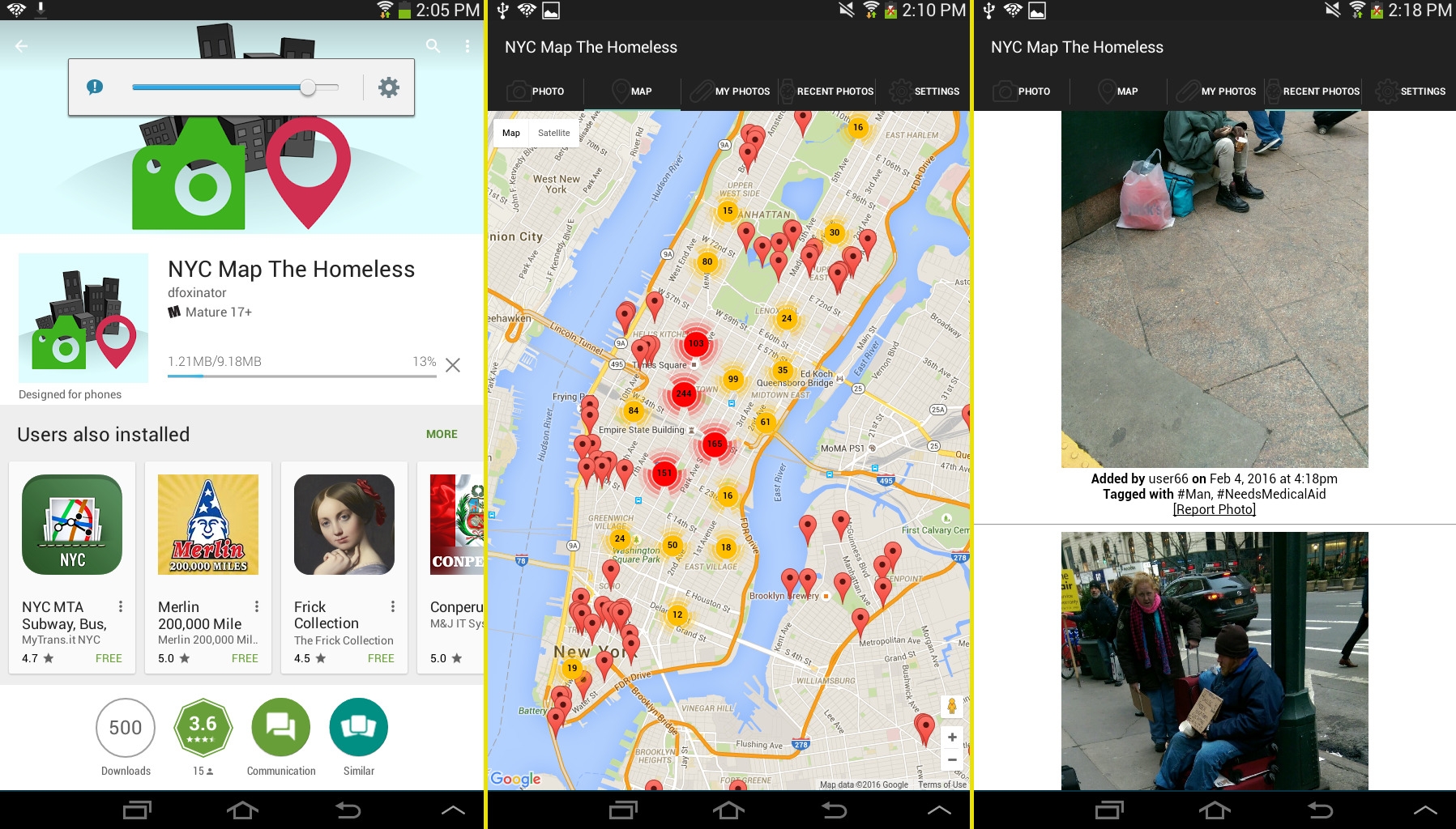 New App Maps NYC Homeless Like They re Potholes To Be Avoided Sqwabb