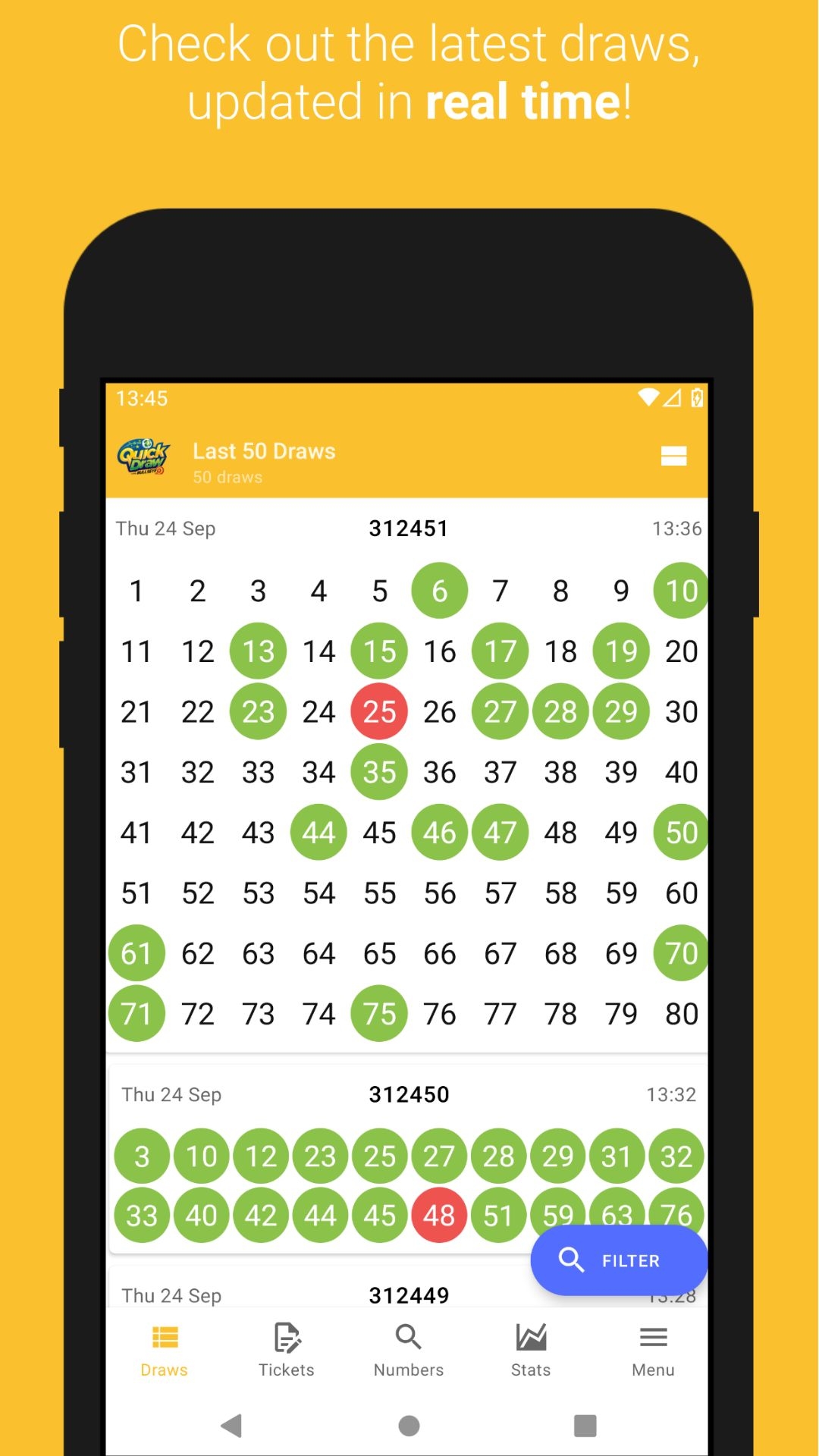 New Jersey Lottery Quick Draw Live Keno Draw Results Tickets 