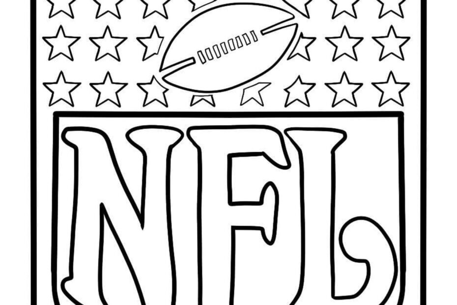 NFL Football Coloring Pages For Kids Free And Easy Print Or Download