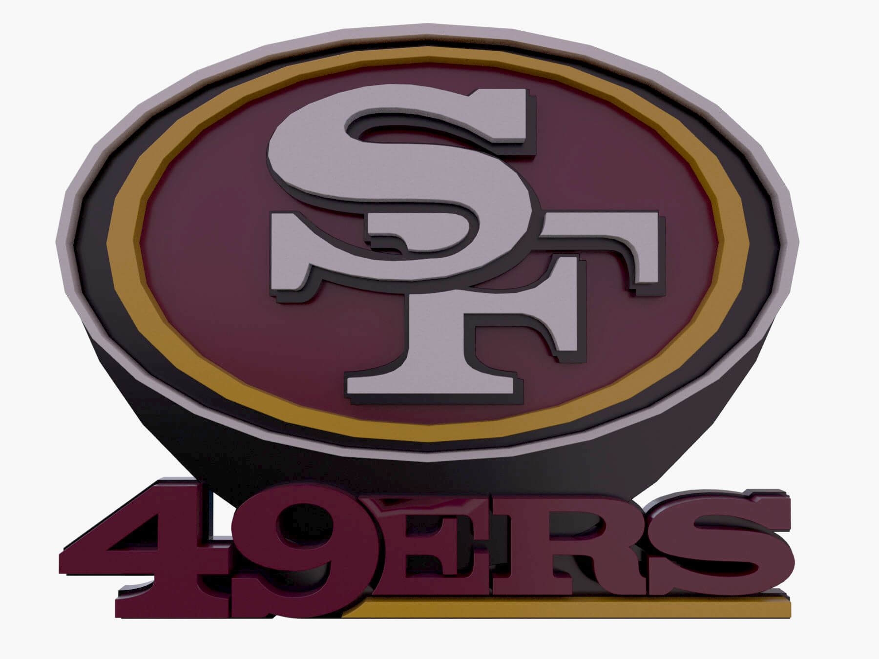 49ers logo printable