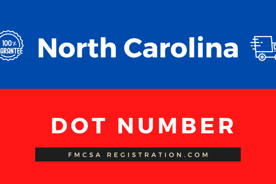 North Carolina DOT Number