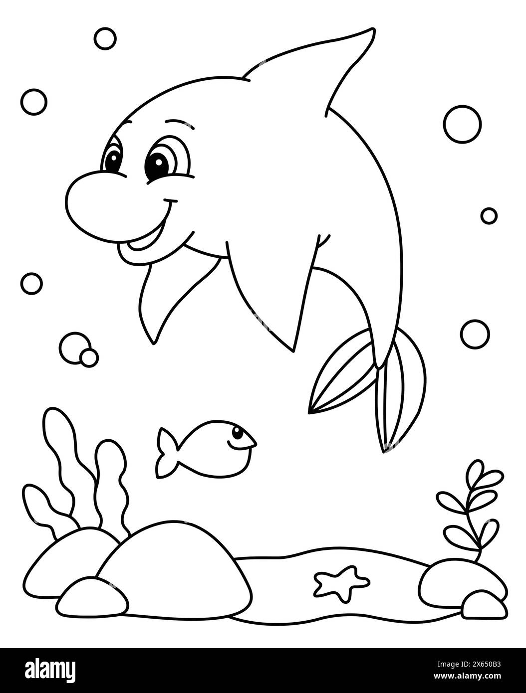 sea creature coloring sheets