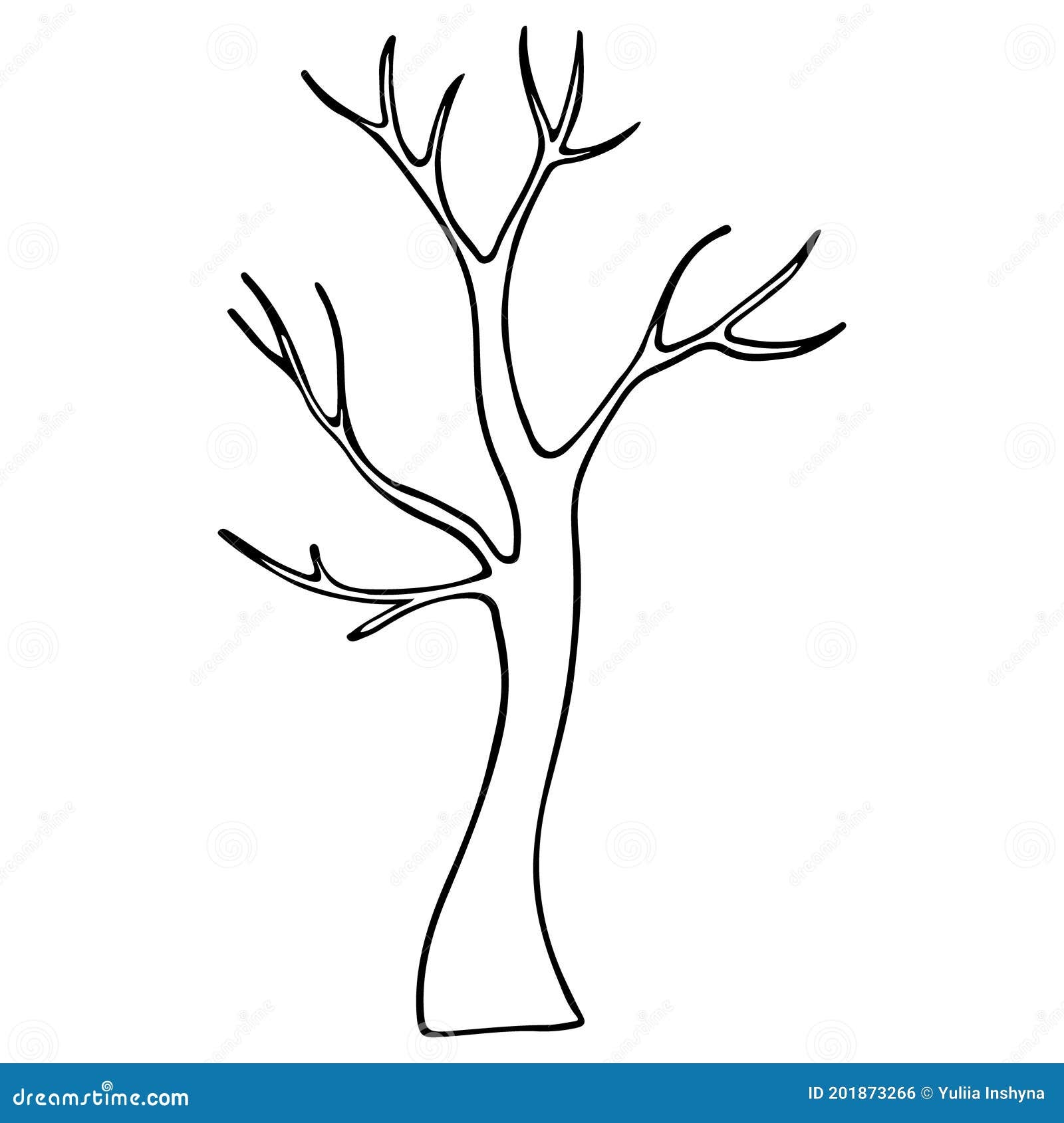 simple tree drawing