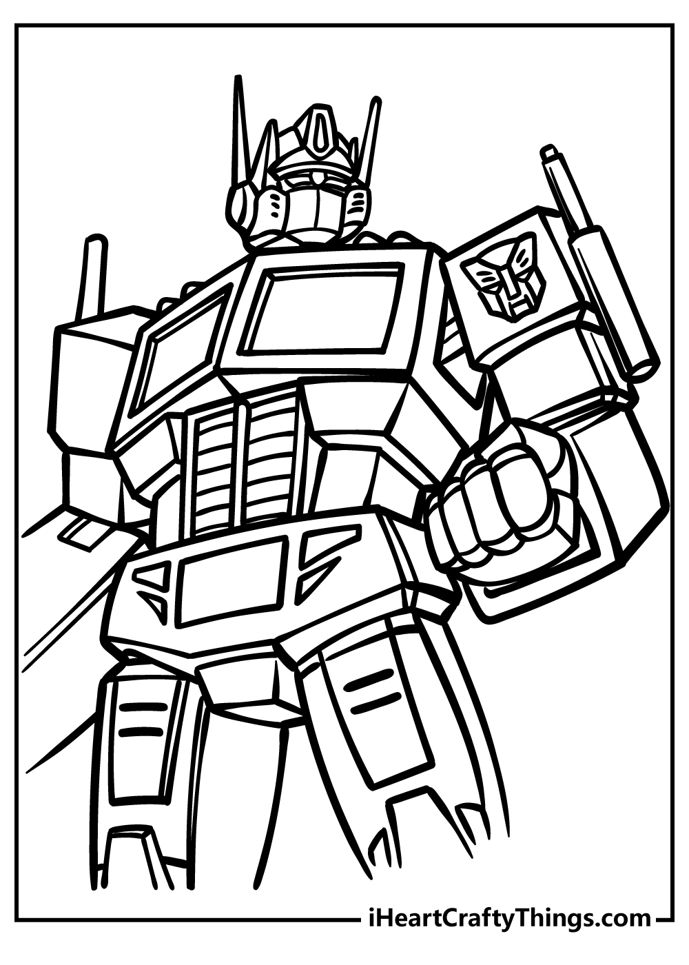 Online Transformers Coloring Pages And Printable For Grade 5 100 