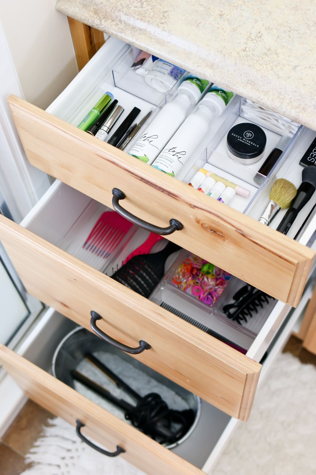 Organizing Bathroom Drawers And Cupboards Tidbits