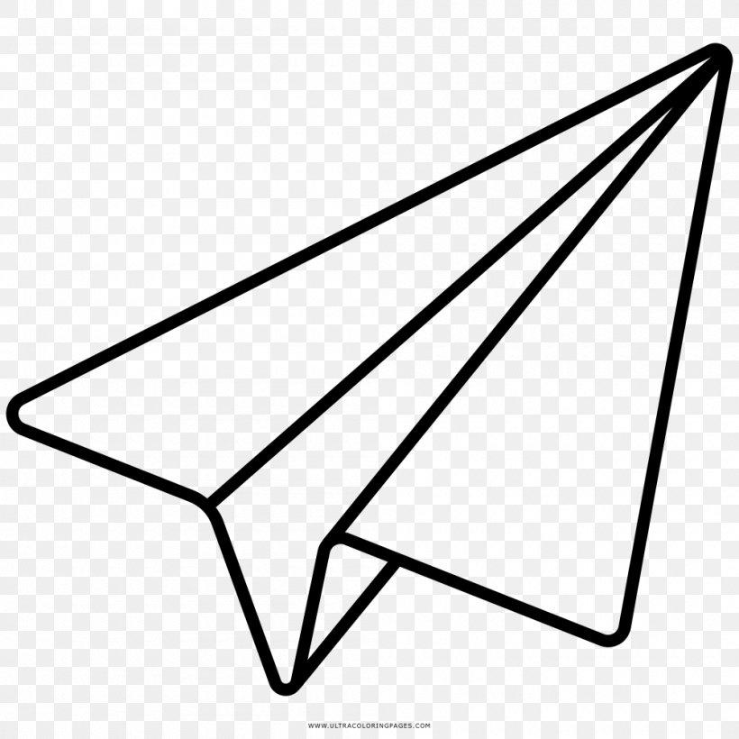 paper airplane drawing