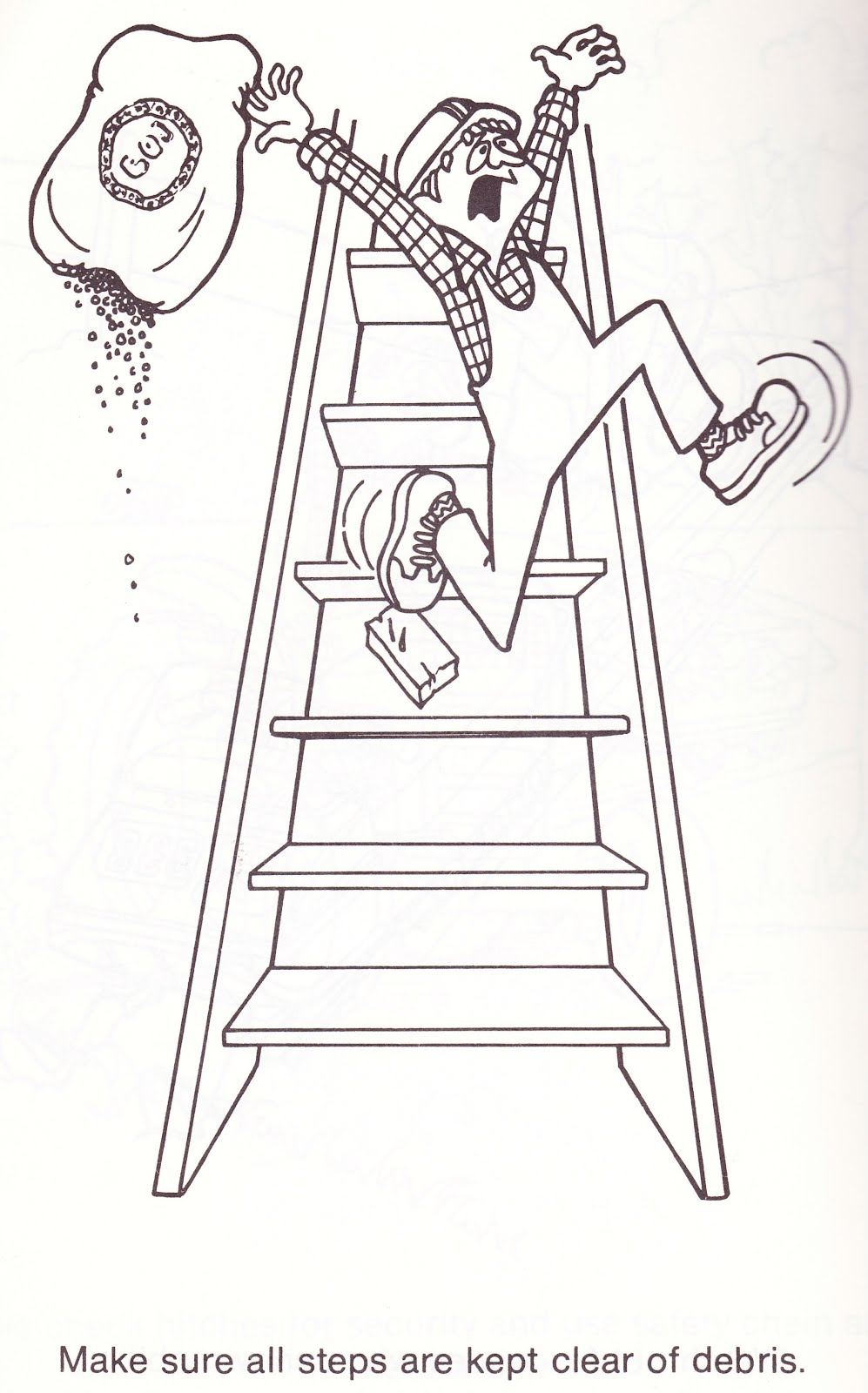safety coloring sheet printable