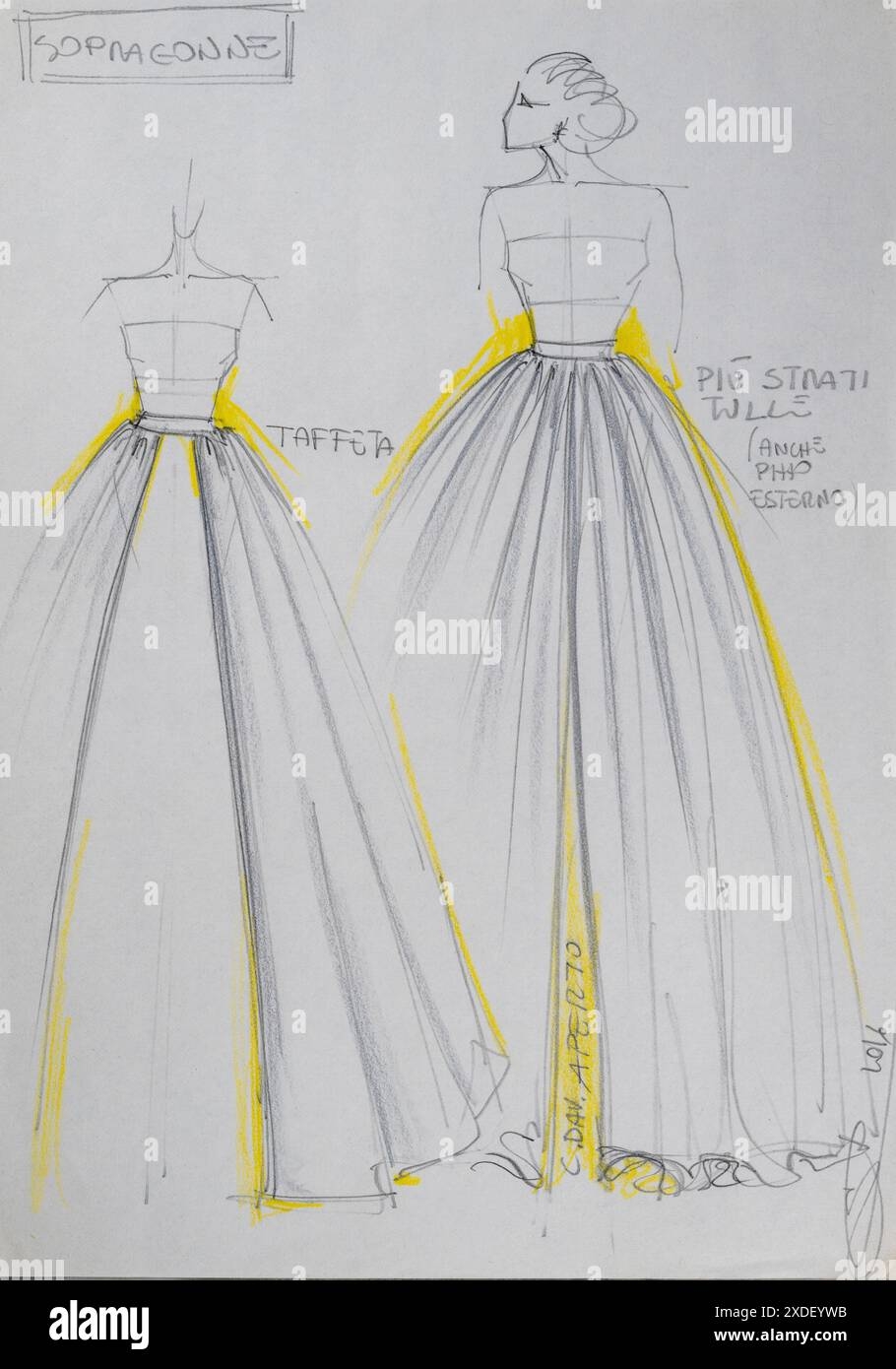 drawings of dresses