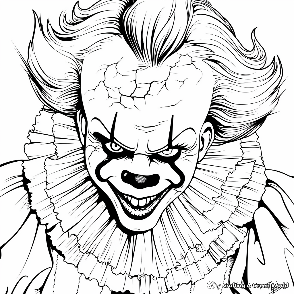 printable pennywise pictures