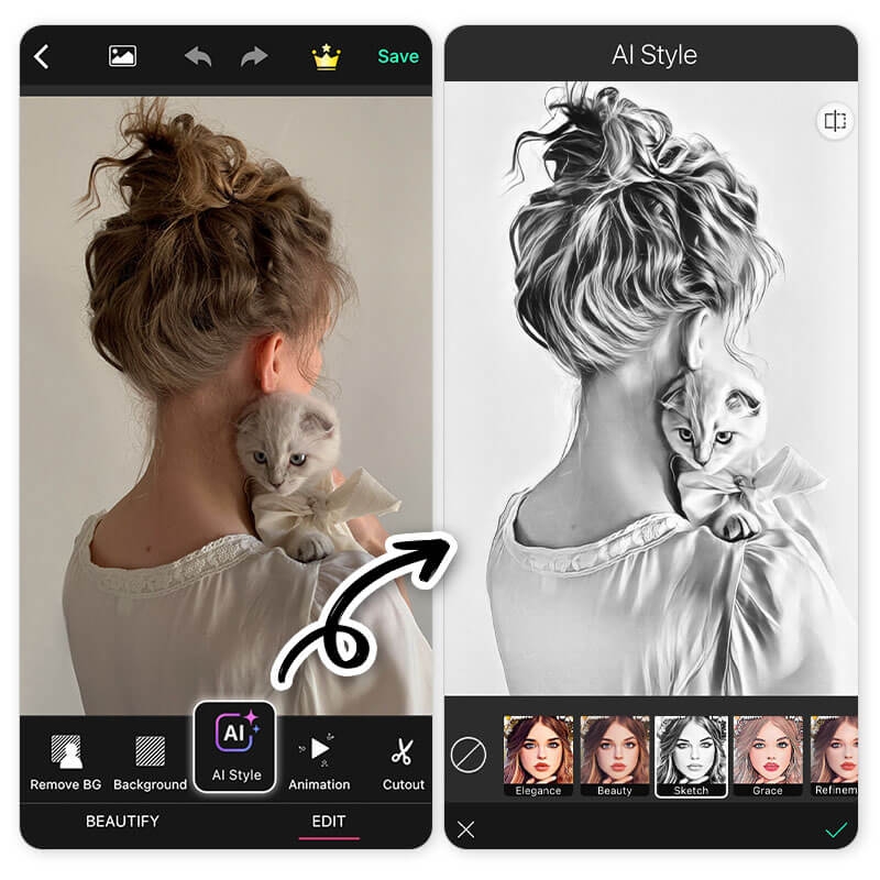 Photo To Sketch Converter Turn Photo Into Line Drawing PERFECT