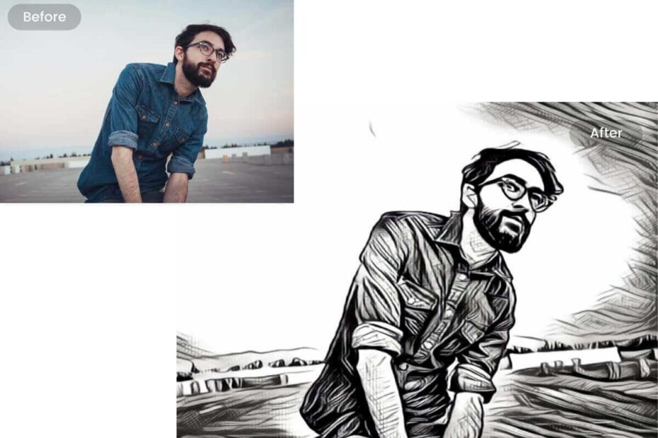 Photo To Sketch Free Image To Sketch Converter Fotor