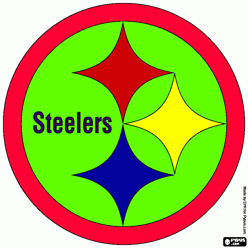 steelers coloring pages printable