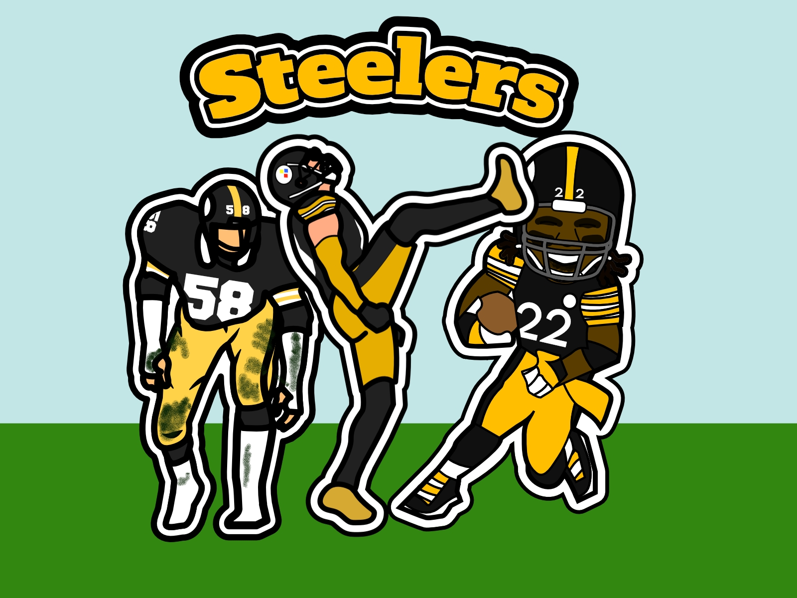 free printable steelers coloring pages