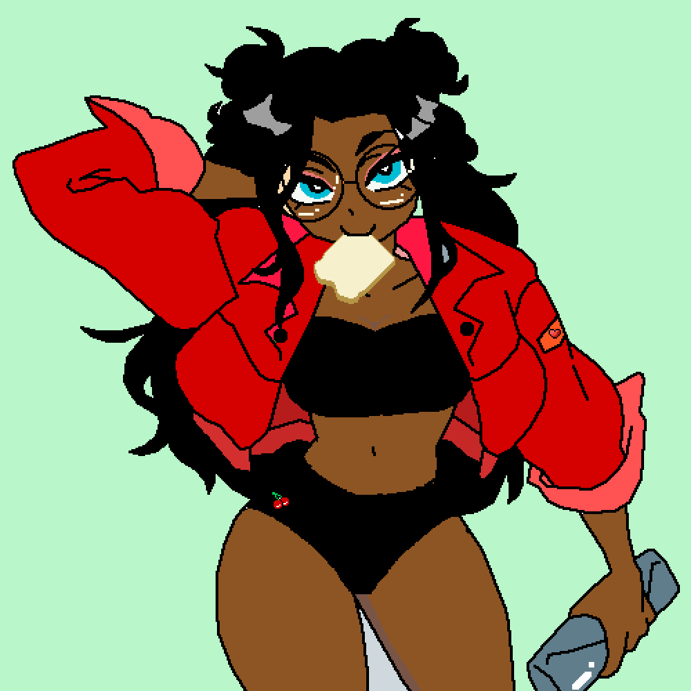 Pixilart Baddie By LilBxbyDraws