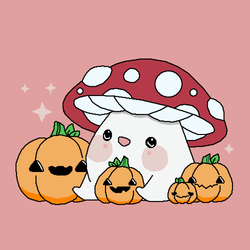 cute mushroom drawings