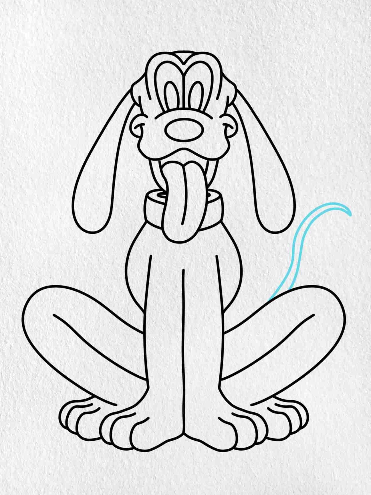 Pluto Disney Drawing HelloArtsy