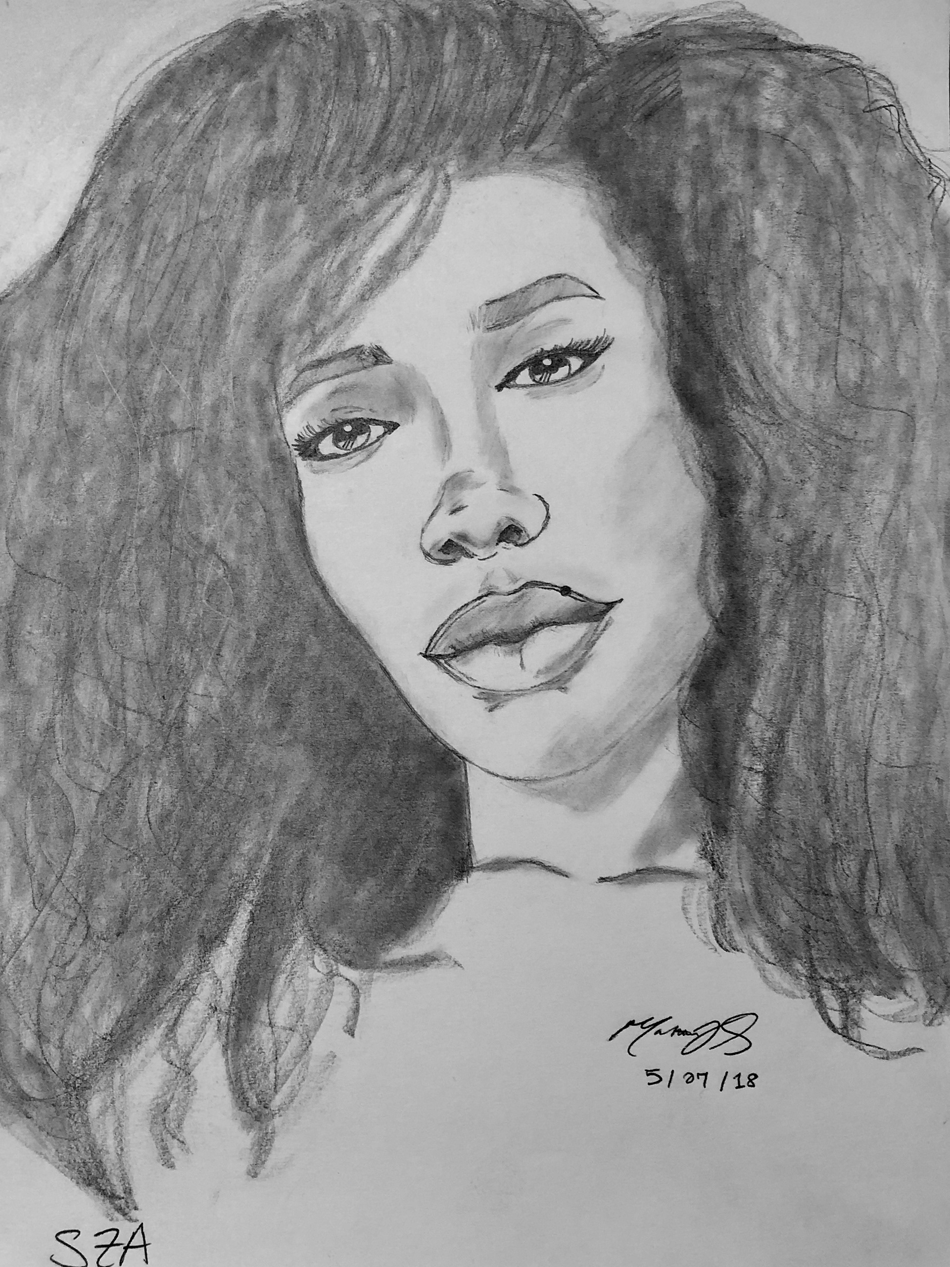 sza drawing
