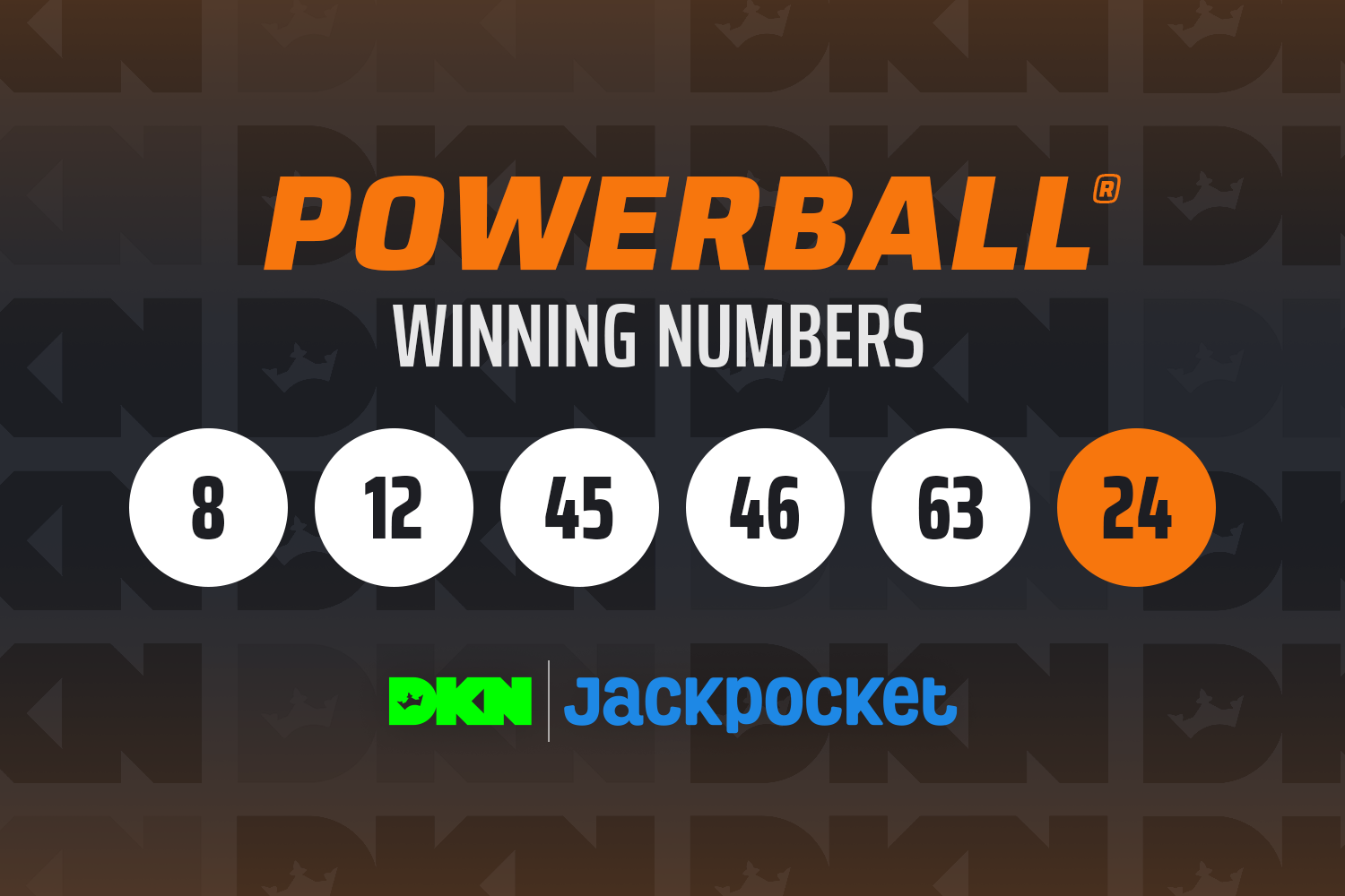 Powerball Winning Numbers From 7 14 25 DraftKings Network