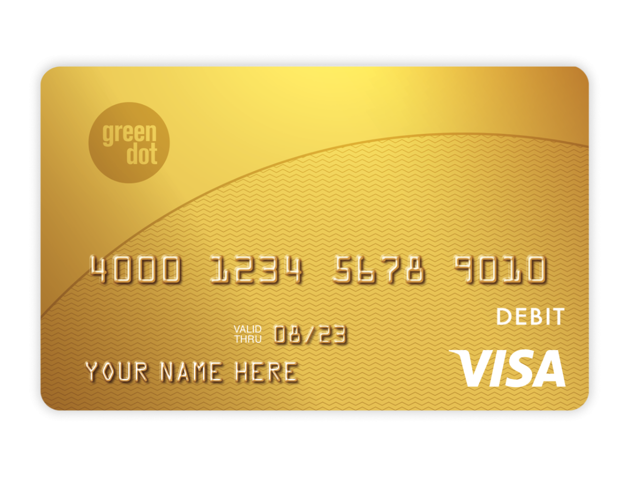 Prepaid Visa Debit Card Green Dot