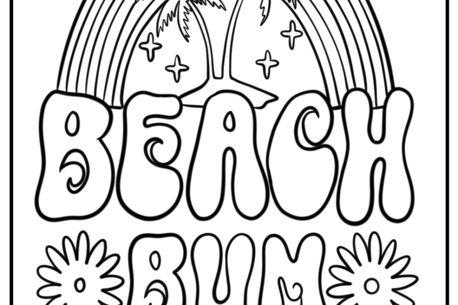 Preppy Coloring Pages 19 Aesthetic Printable Free PDFs
