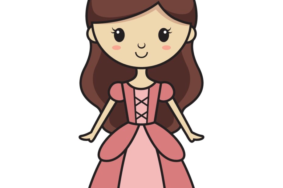 Princess Drawing How To Draw A Princess Step By Step