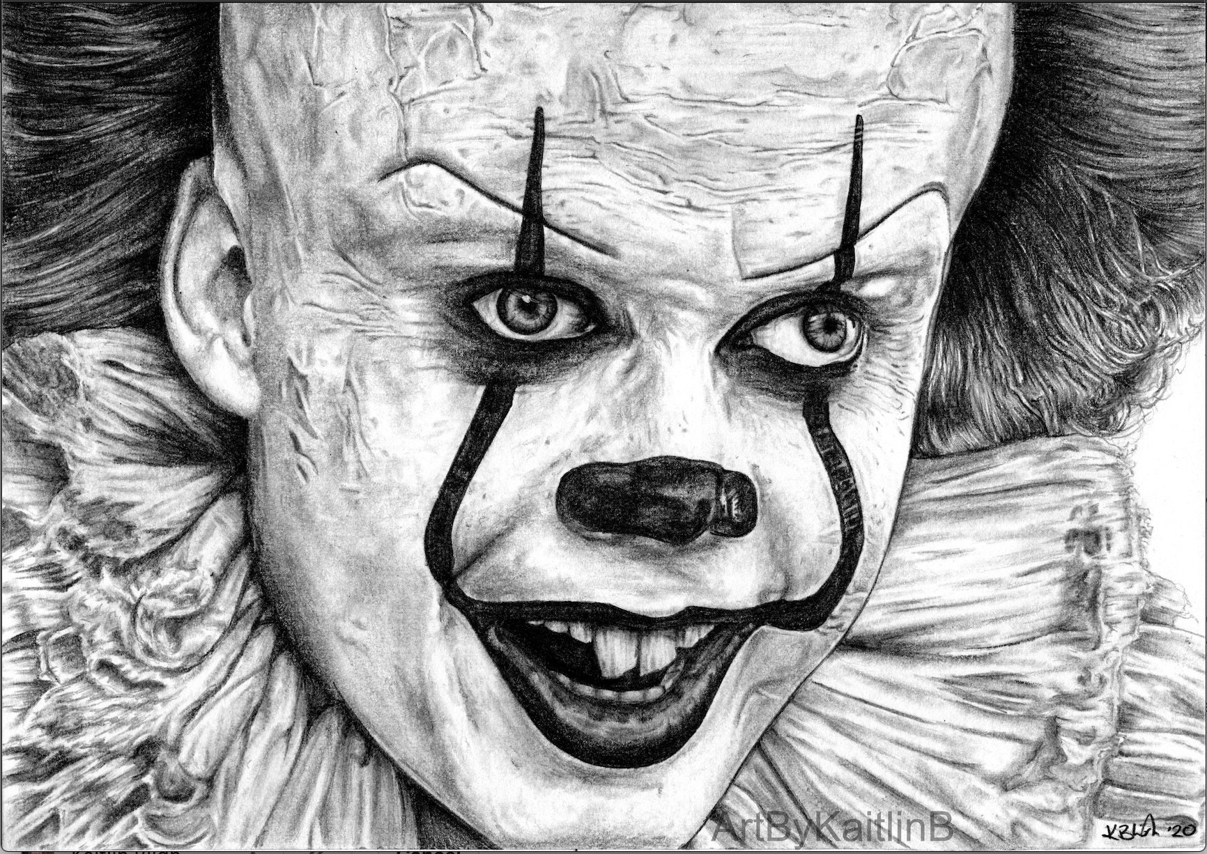 PRINT IT Pennywise Drawing