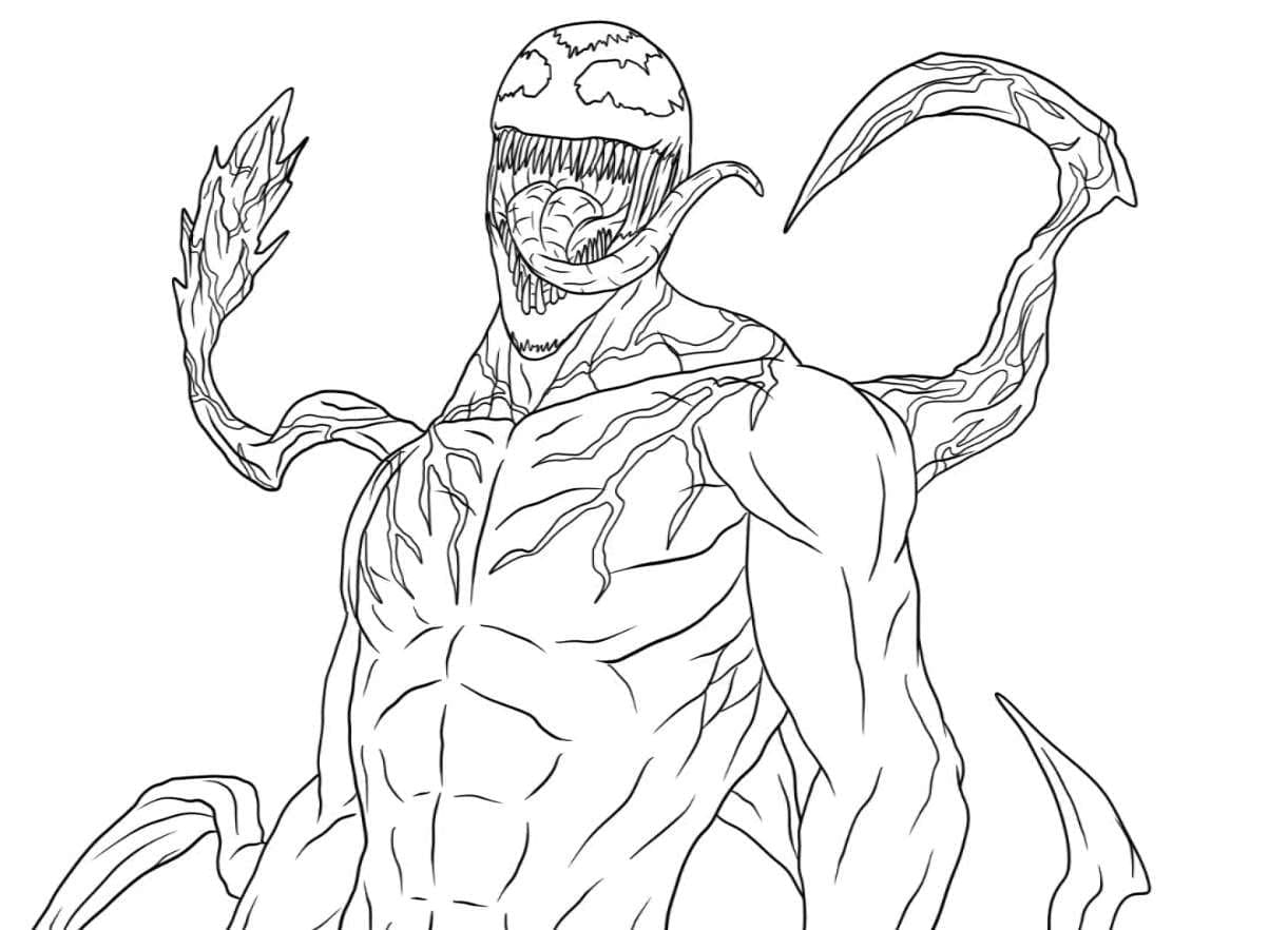 Printable Carnage Coloring Page Download Print Or Color Online 