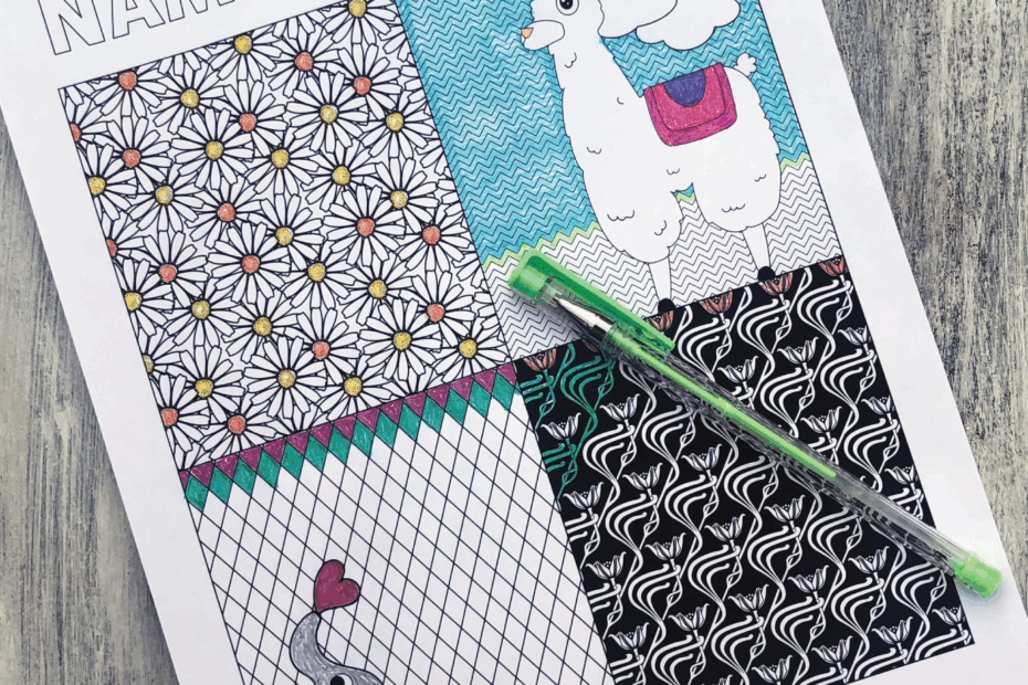 Printable Coloring Page Binder Covers Inspiration Made Simple