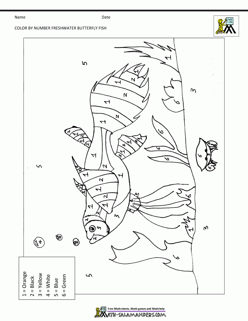 maths coloring sheets