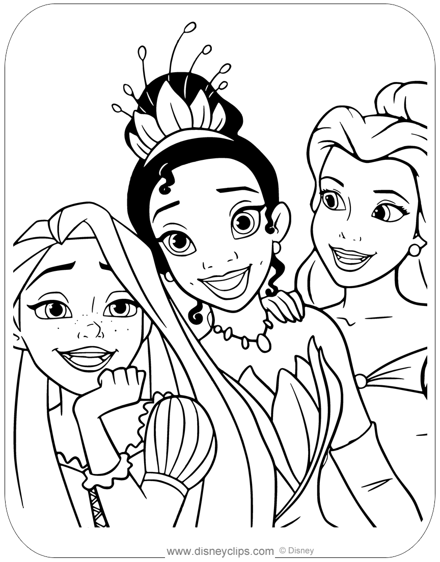 printable disney coloring pages pdf