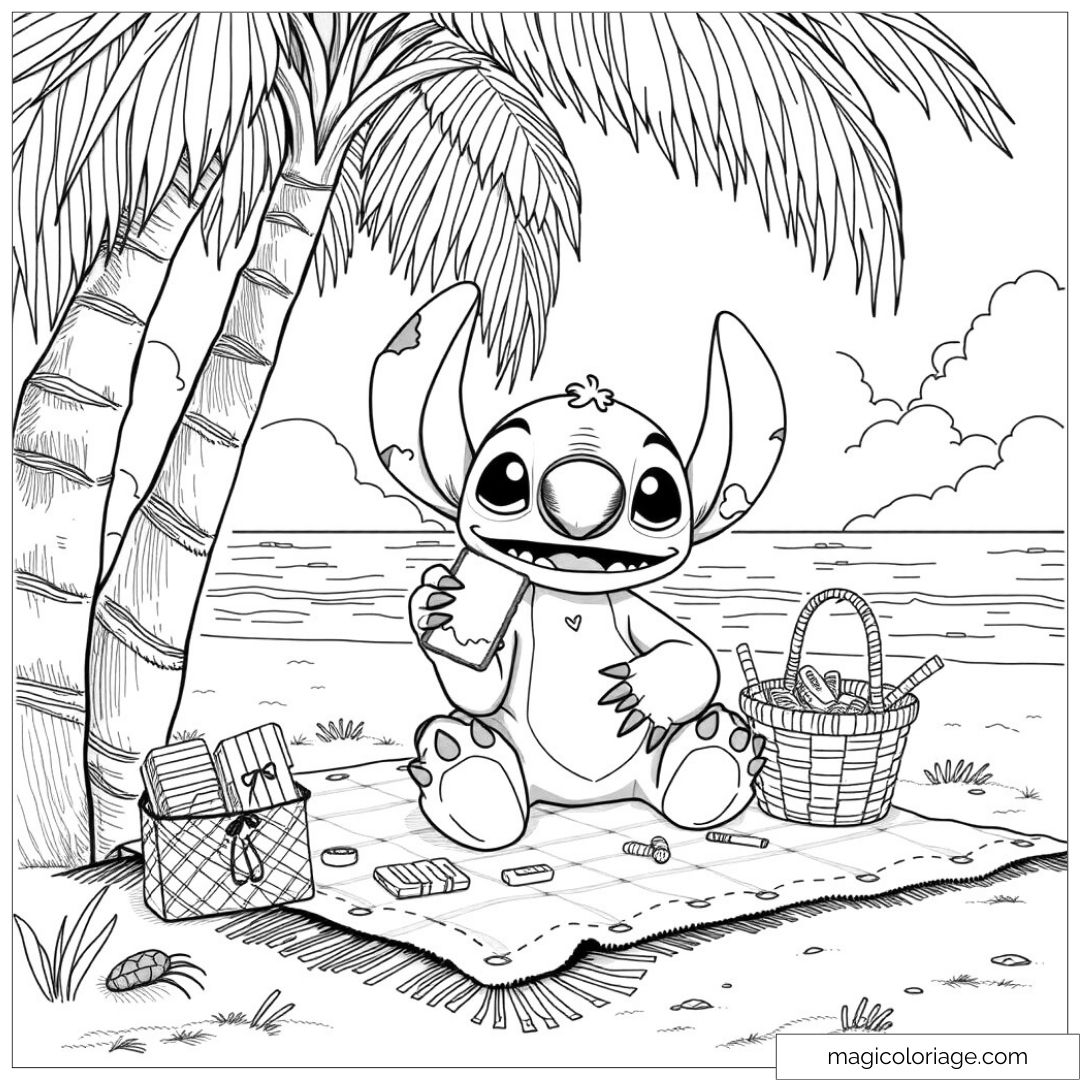 stich drawing
