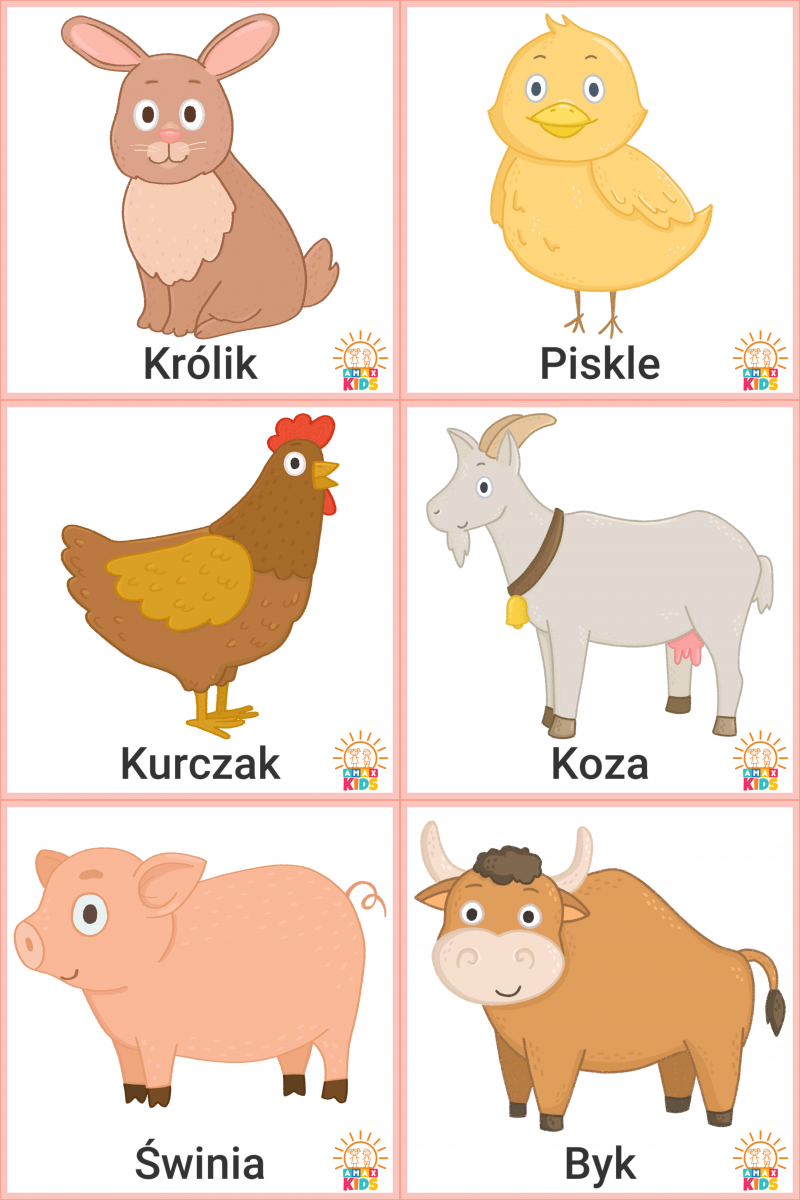 printable pictures of farm animals