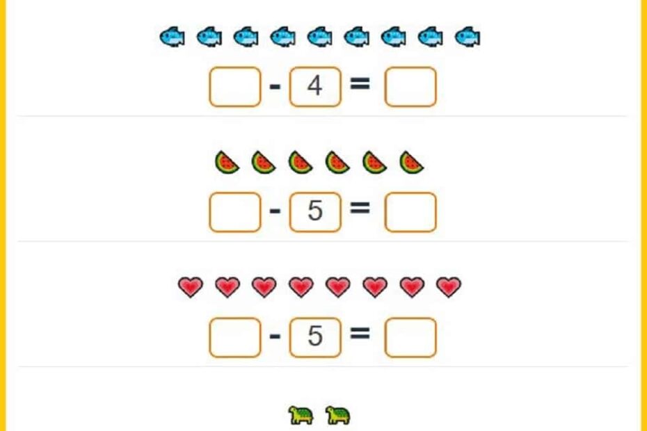 Printable Kindergarten Math Worksheets PDF Free Download