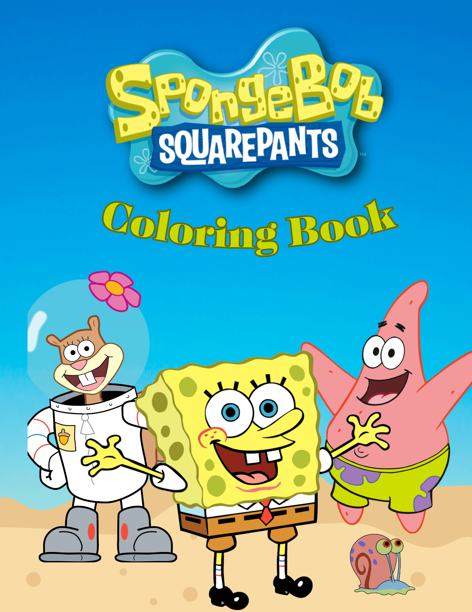 Printable Spongebob Coloring Pages For Kids SpongeBob Squarepants Coloring Book Pages Canva By Lottiiiwoe Raket PH