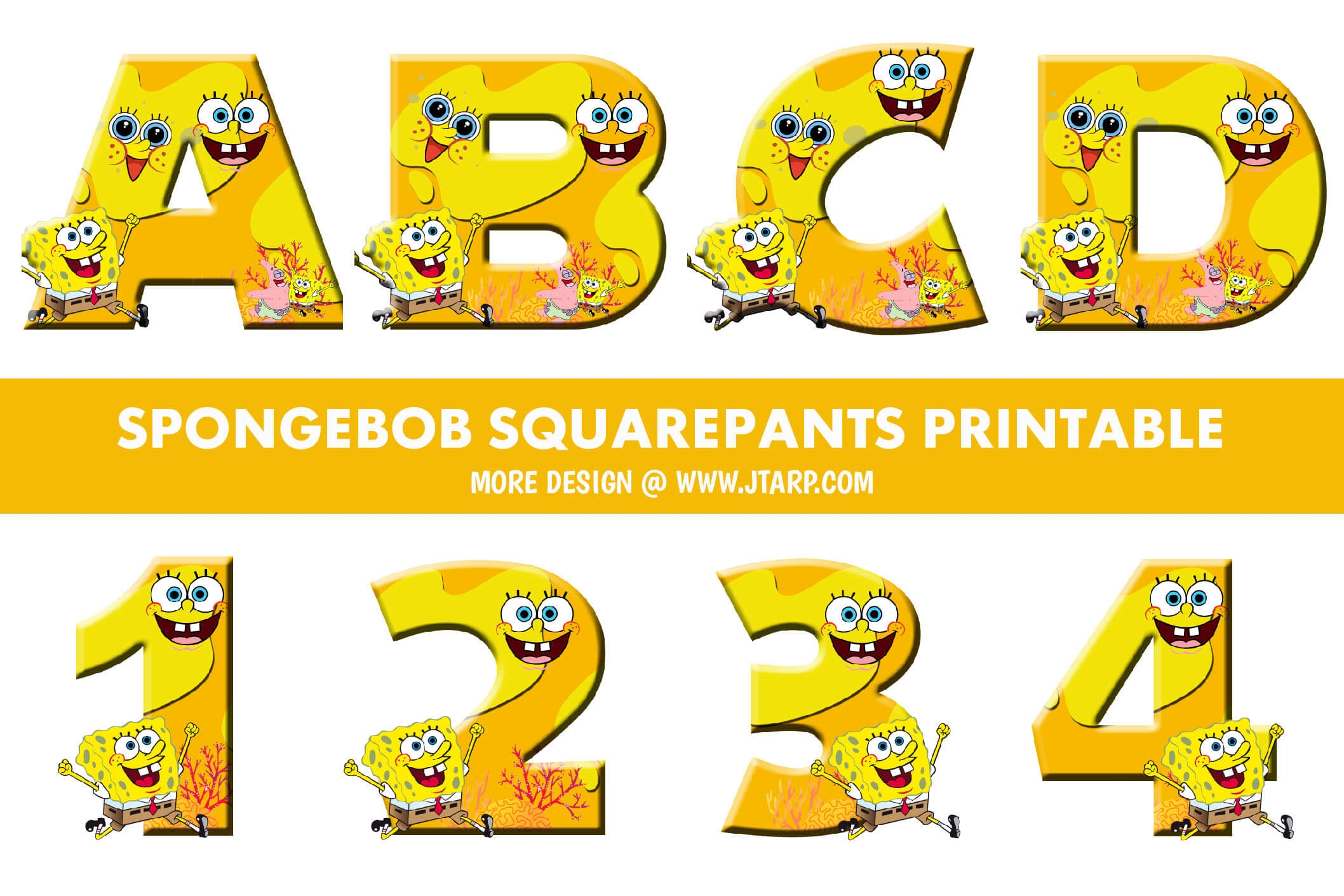 free spongebob pictures printable