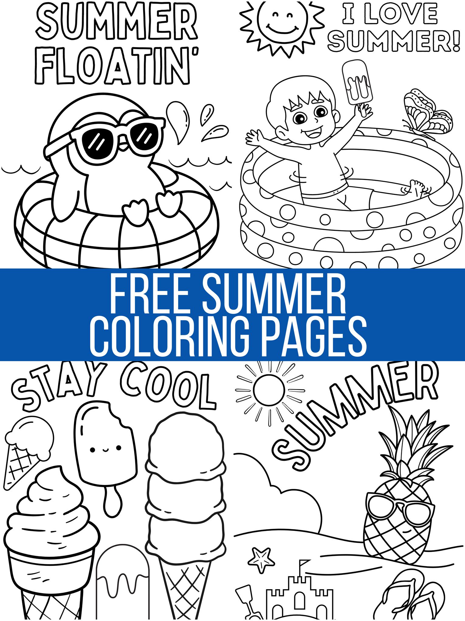 unique coloring pages free printable