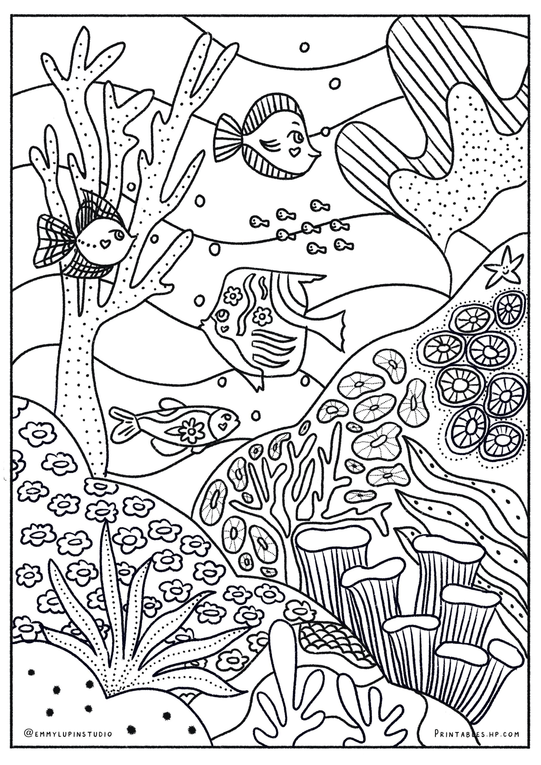 Printables Free Coloring Pages U0026 Learning Worksheets HP Official Site