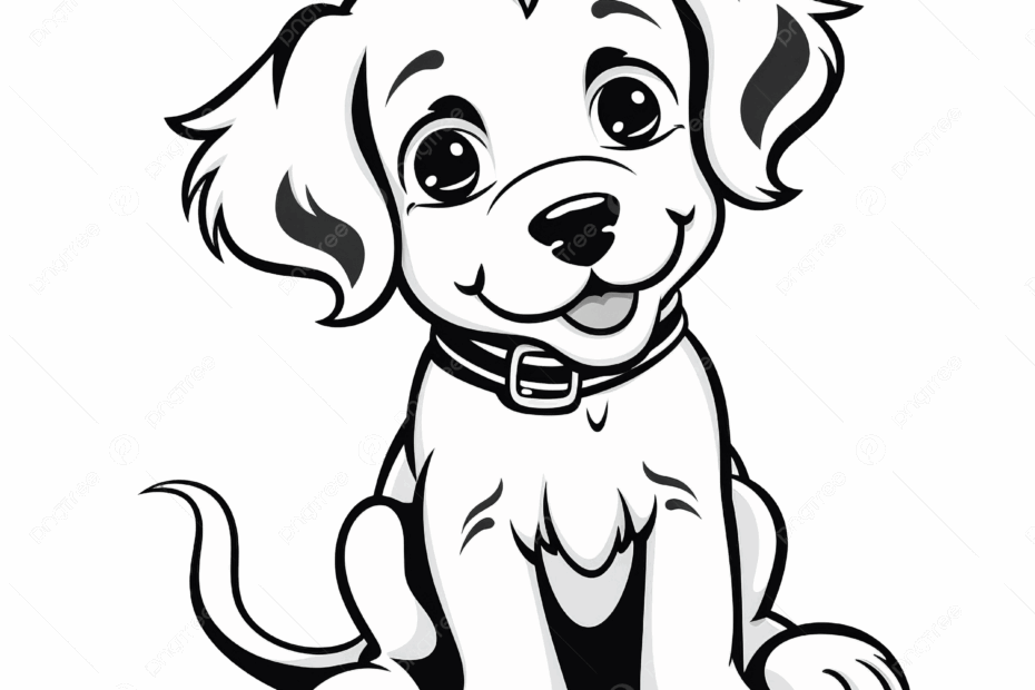 Puppy Dog Line Art Dog Pet Animal PNG Transparent Image And Clipart For Free Download