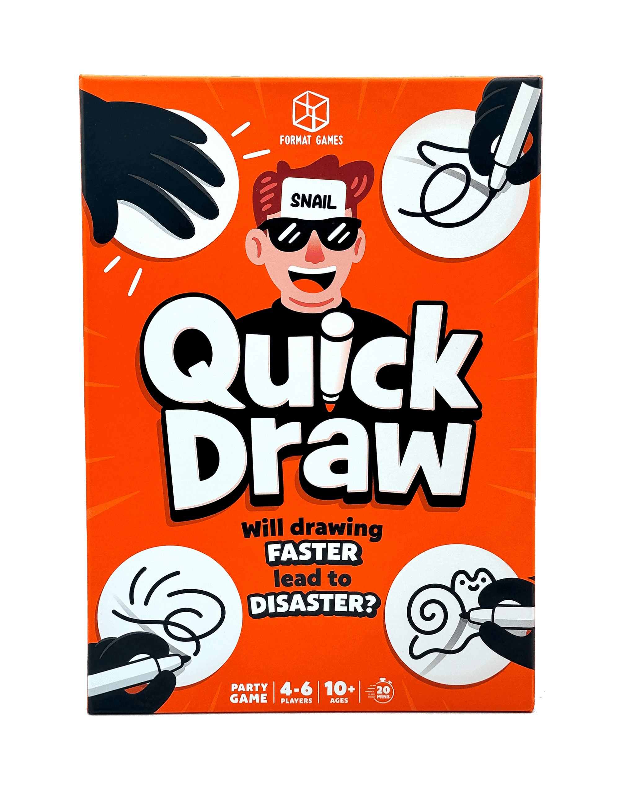 Quick Draw Family Party Game For Ages 8 And Up From Asmodee