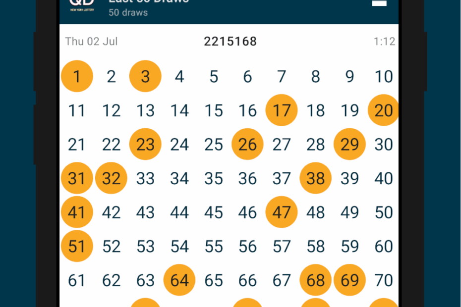 Quick Draw New York Lottery Live Results Tickets App On Amazon