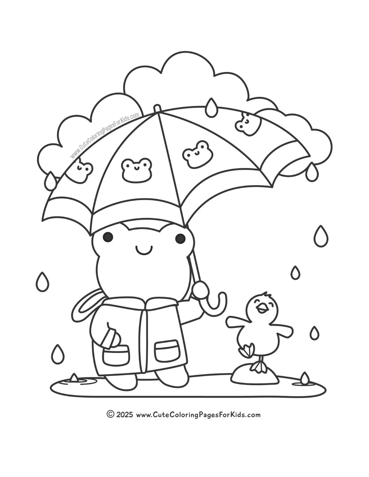Rainy Day Coloring Pages Free Printable PDFs Cute Coloring Pages For Kids