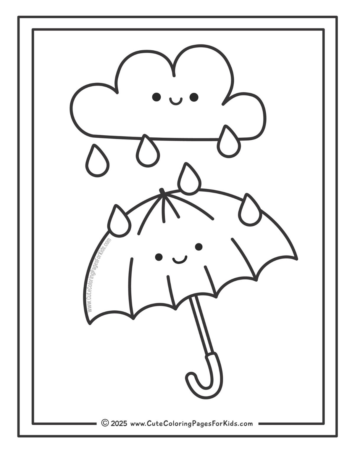 Rainy Day Coloring Pages Free Printable PDFs Cute Coloring Pages For Kids