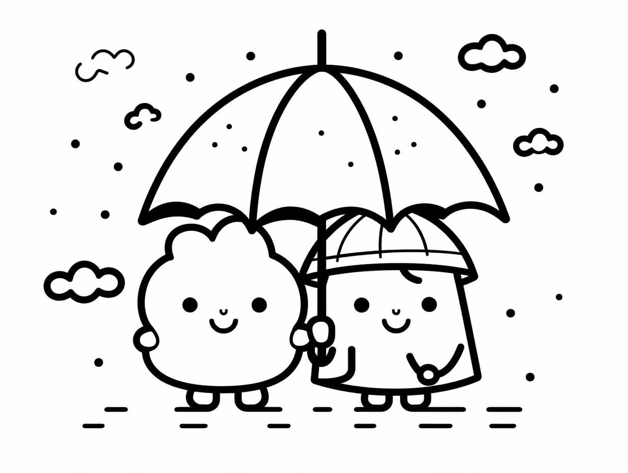 Rainy Day Coloring Pages Top 38 Free Printable Designs