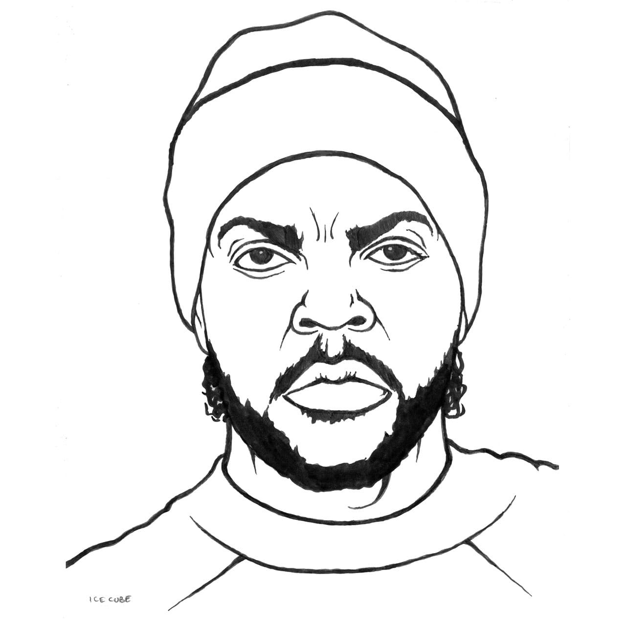 Rapper Coloring Pages Free Printables