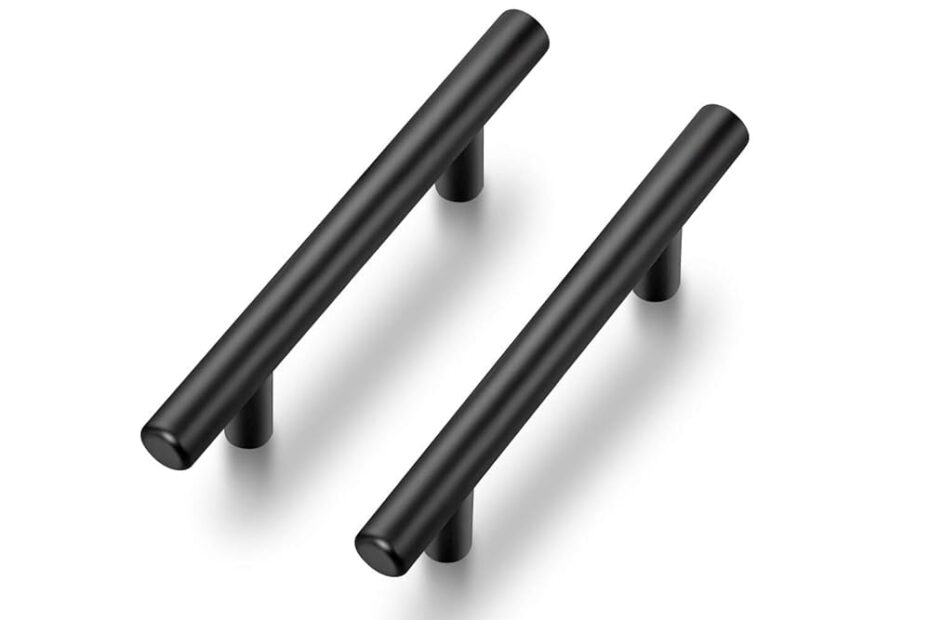 Ravinte 30 Pack 5 Inch Cabinet Pulls Matte Black Stainless Steel Kitchen Drawer Pulls Cabinet Handles 5 InchLength 3 Inch Hole Center