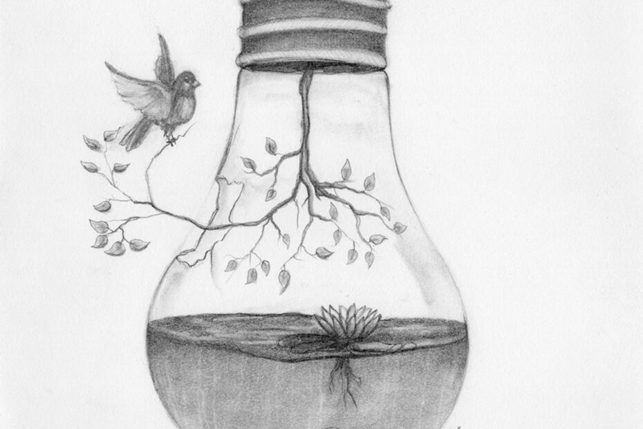 Remember Pencil Drawing Print Etsy