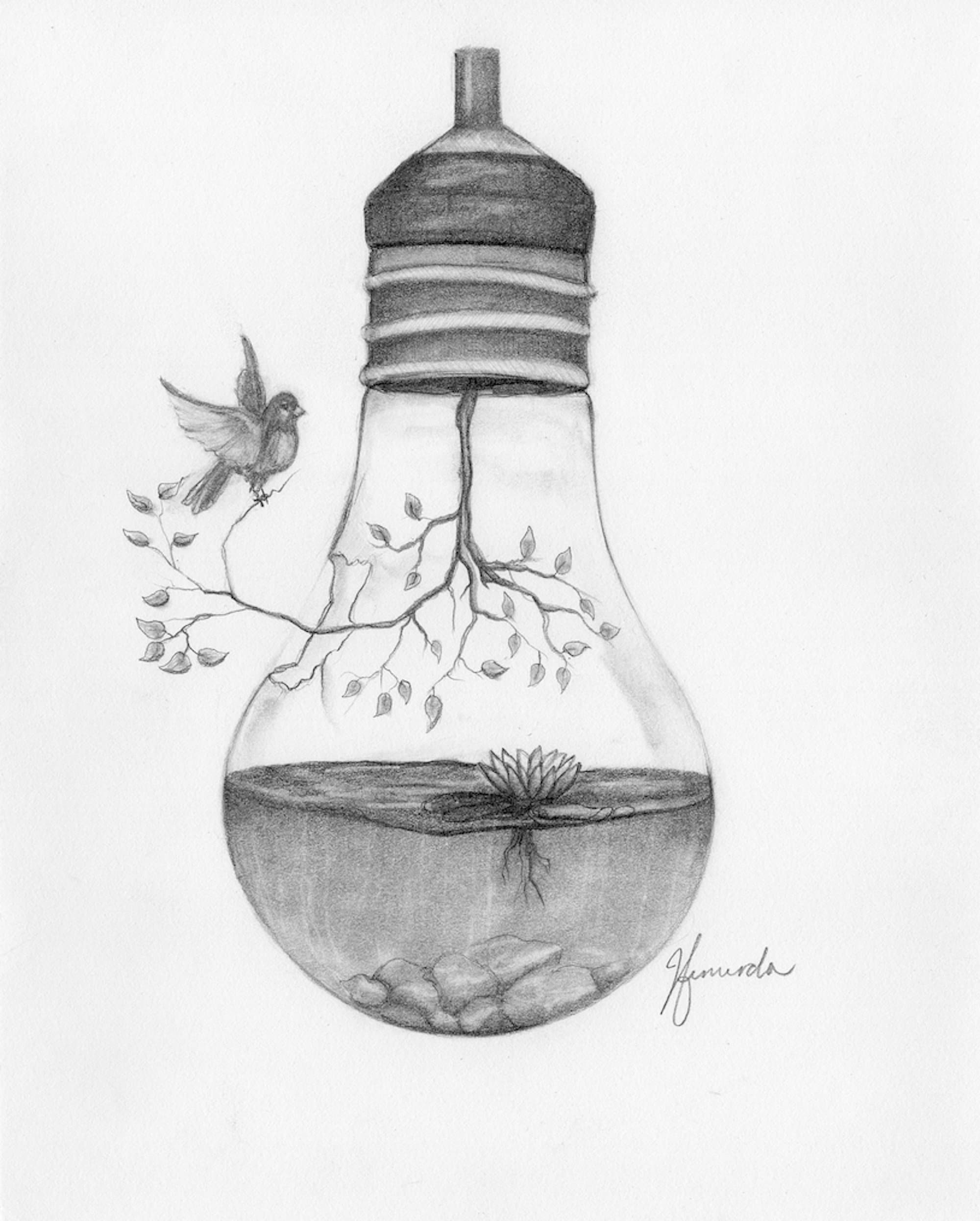 Remember Pencil Drawing Print Etsy